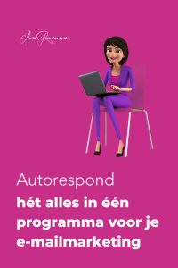 Autorespond hét alles in één programma voor je e-mailmarketing