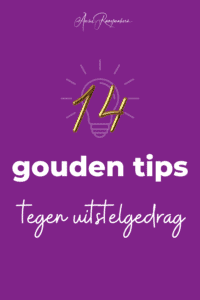 14 gouden tips tegen uitstelgedrag