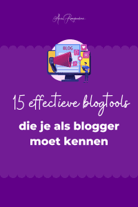 15 effectieve blogtools