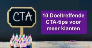 10 Doeltreffende Call To Action-tips voor meer klanten