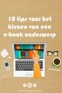 tien tips voor het kiezen van een e-book onderwerp