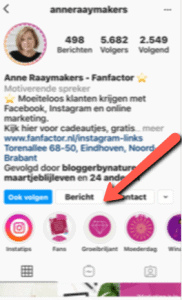 Instagram hoogtepunten icoontjes