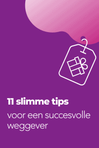 Tips succesvolle weggever