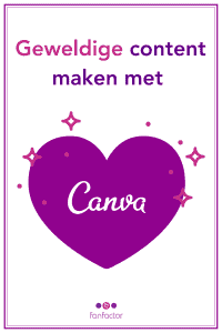 Gewedlige content maken met Canva