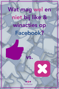 Winacties op Facebook