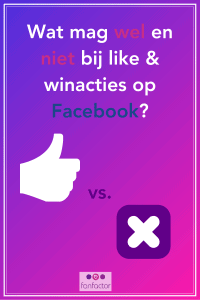 Winacties op Facebook