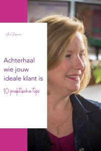 Achterhaal wie jouw ideale klant is 10 praktische tips