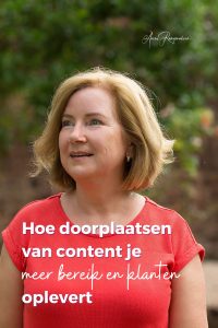 Hoe doorplaatsen van content je meer bereik en klanten oplevert