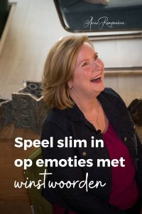 Speel slim in op emoties met winstwoorden