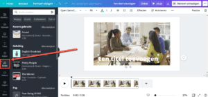 Audio toevoegen in Canva