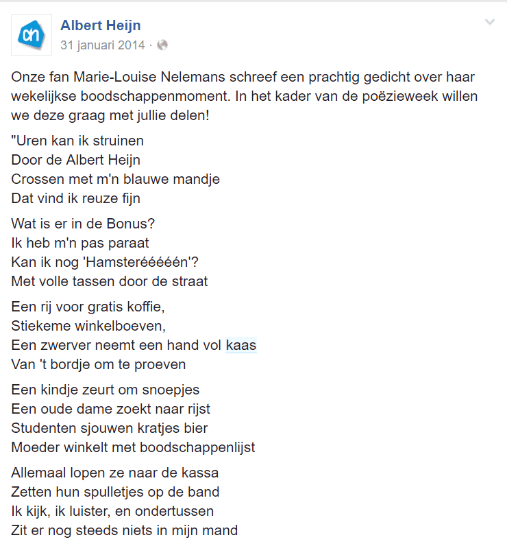 21 ideeën voor Facebookberichten