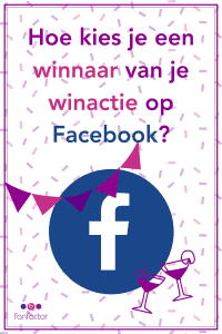 Winnaar winactie Facebook