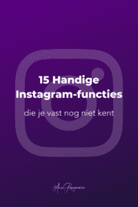 Handige Instagram-functies