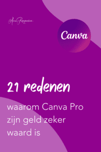 21 redenen waarom Canva Pro zijn geld zeker waard is