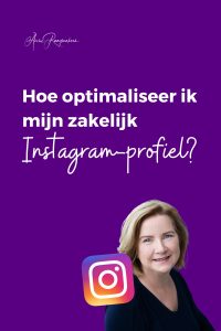 Hoe optimaliseer ik mijn zakelijk Instagram-profiel