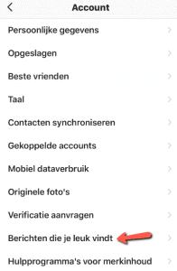 Berichten die je leuk vindt Instagram