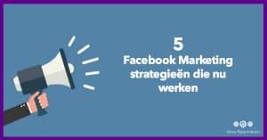 Facebook Marketing strategie