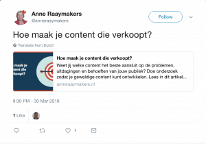 5 manieren om een blog te promoten Twitter