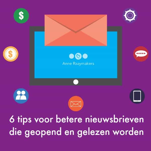 6 tips voor betere nieuwsbrieven die geopend en gelezen worden