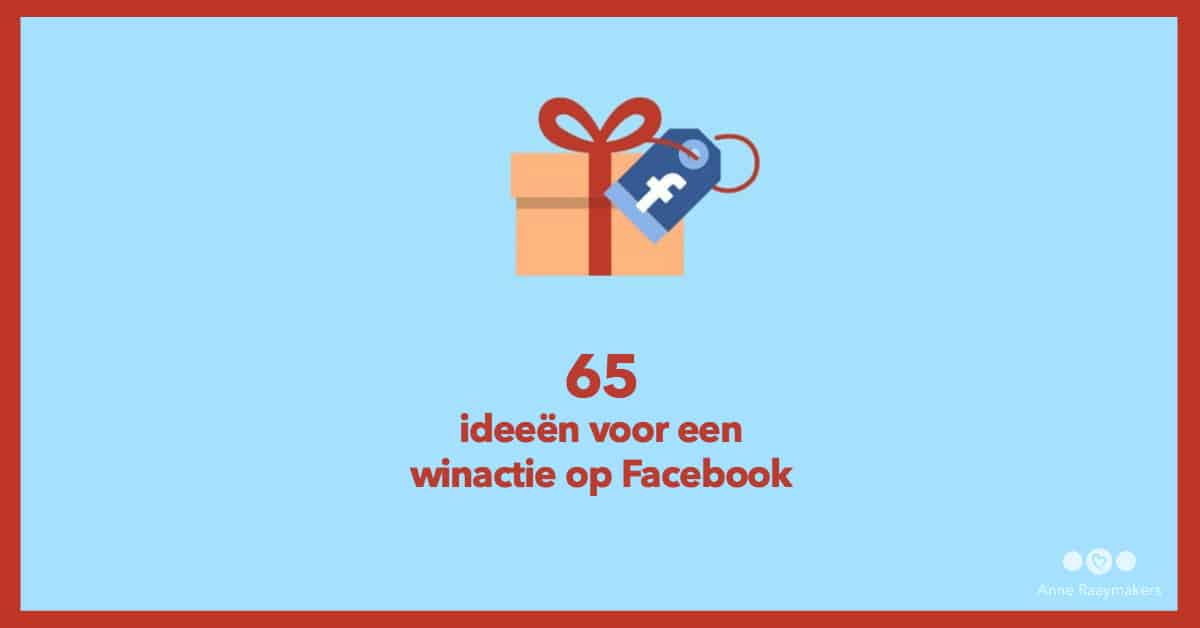 Onwijs 65 ideeën voor een winactie op Facebook HM-01