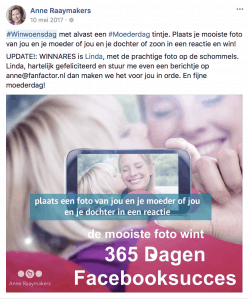 65 winacties Facebook - Idee 62