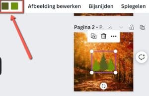 Elementen in Canva andere kleur geven