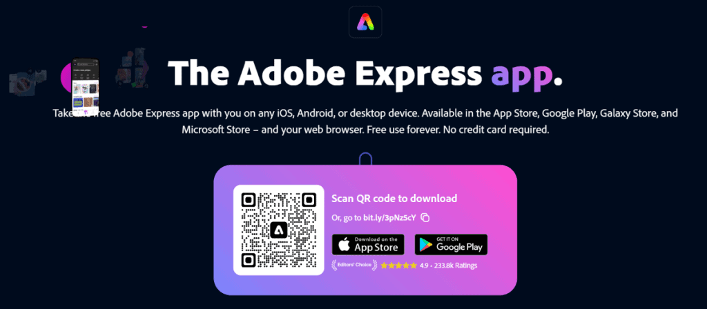 Tool voor Reels Adobe Express