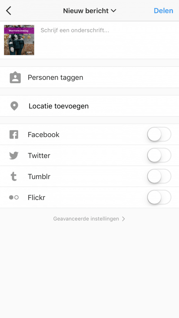  Instagram berichten inplannen