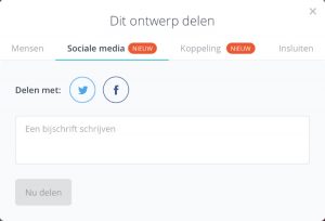 Afbeelding delen Facebook Twitter Canva