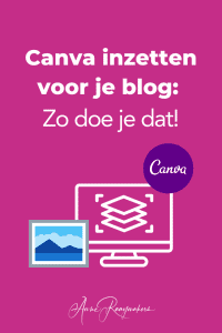 Canva inzetten voor je blog