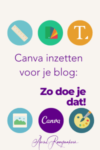 Canva inzetten voor je blog