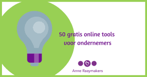 50 gratis online tools voor ondernemers