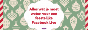 feestelijke Facebook Live