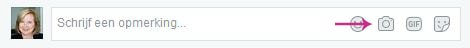 Giphy afbeelding plaatsen op Facebook