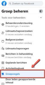 Groepsregels Facebookgroep opstellen
