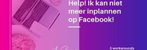 Inplannen facebook