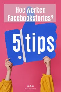 Hoe werken Facebookstories