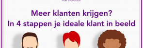 Meer klanten krijgen? In 4 stappen je ideale klant in beeld