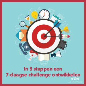 In 5 stappen een 7-daagse challenge ontwikkelen - 600