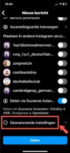 Instagram content inplannen