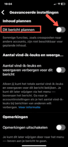 Instagram content inplannen