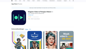 Tool voor Reels Magisto