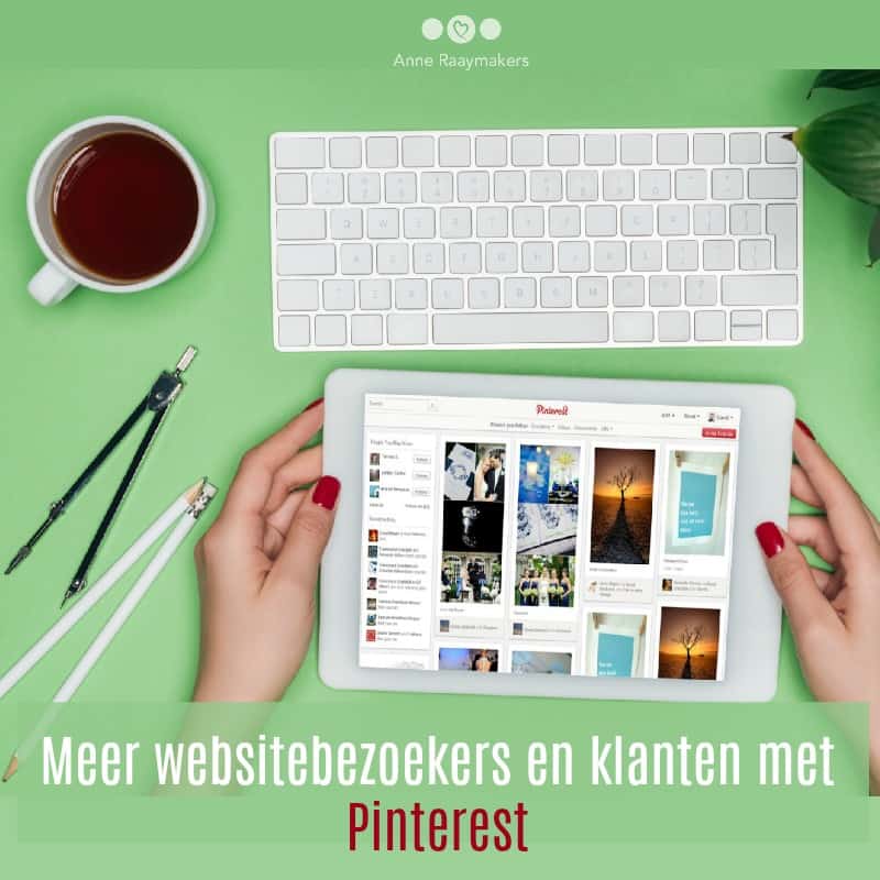 Meer websitebezoekers en klanten met Pinterest