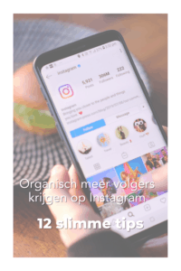 Organisch meer volgers krijgen op Instagram