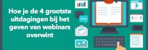 Uitdagingen webinars overwinnen