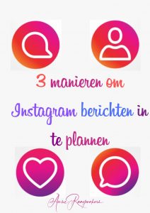 3 manieren om Instagram berichten in te plannen