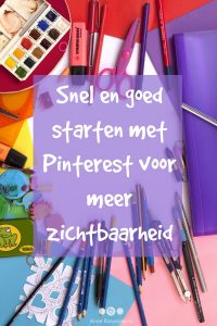 Starten met Pinterest