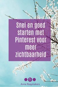 Starten met Pinterest