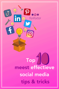 Effectieve social media tips & tricks