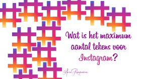 Instagram tekens